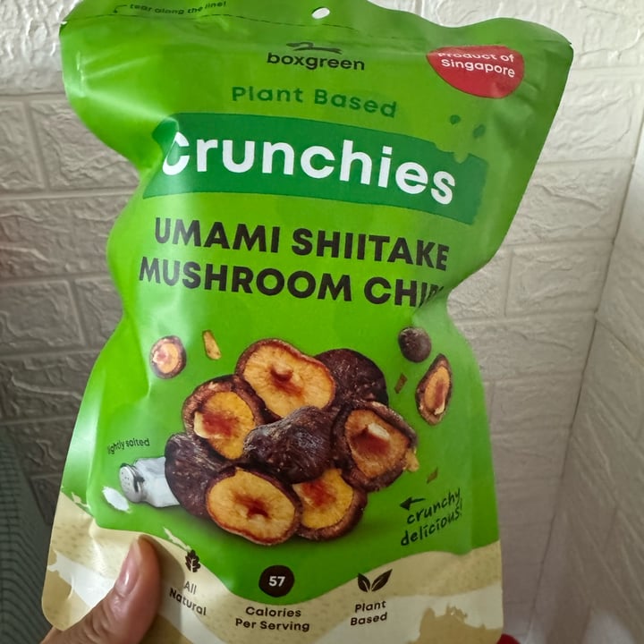 photo of Boxgreen Shiitake Mushroom Chips shared by @csquaree on  04 Apr 2024 - review