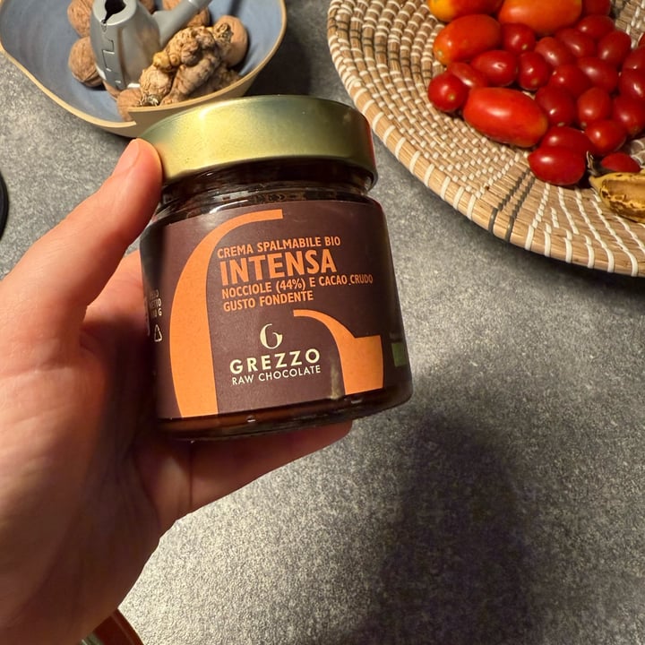 photo of Grezzo Raw Chocolate crema spalmabile bio intensa shared by @giusimorra on  19 Aug 2025 - review