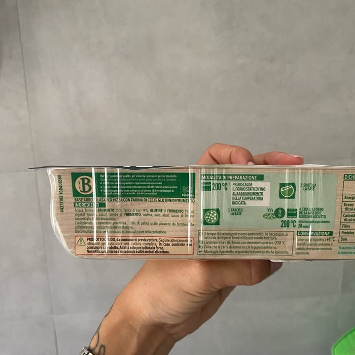 photo of Buitoni Base pizza proteica shared by @arjolla on  08 Jul 2025 - review