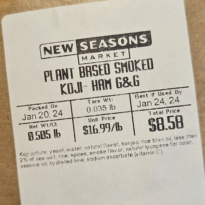 photo of Prime Roots Classic Smoked Koji Ham shared by @hanbanann on  23 Jan 2024 - review