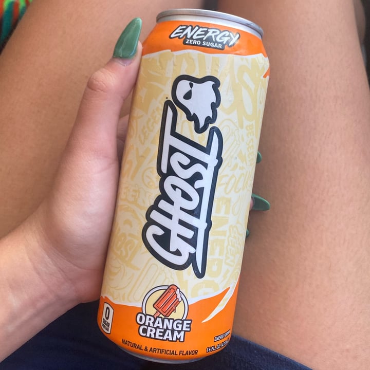 photo of Ghost Orange Cream Energy Drink shared by @awnuh on  15 Mar 2024 - review