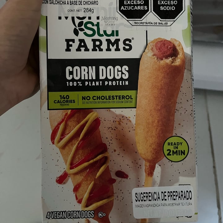 photo of MorningStar Farms Veggie Corn Dogs shared by @esteficasotti on  25 Sep 2025 - review