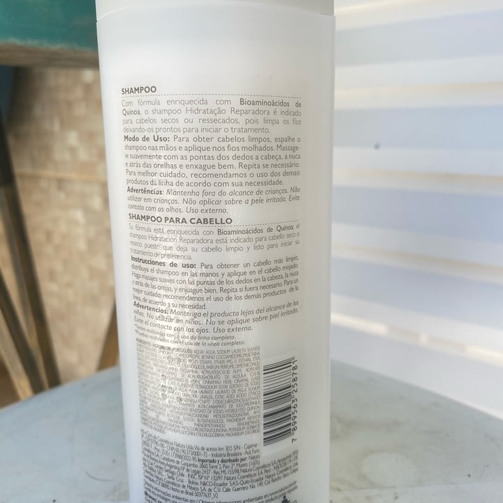 photo of Natura Plant Shampoo Bioaminoacidos De Quinoa shared by @julybrito on  05 Nov 2023 - review