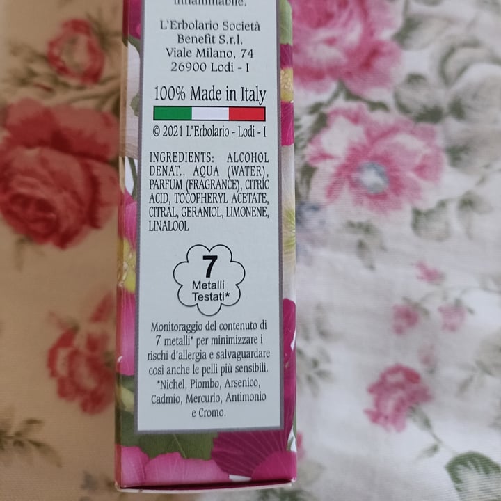 photo of L’Erbolario Altea profumo shared by @-pervinca- on  10 Aug 2025 - review