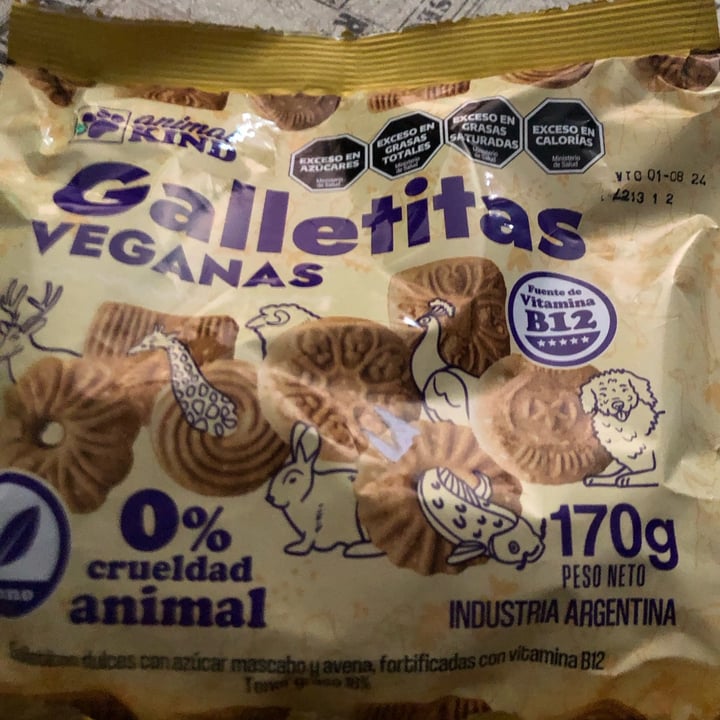 photo of Animal kind Galletitas Veganas Vainilla shared by @vegan98 on  02 Jan 2024 - review