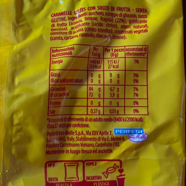 photo of Fruit-tella fruit gelèesss shared by @giulia1984 on  12 Aug 2024 - review