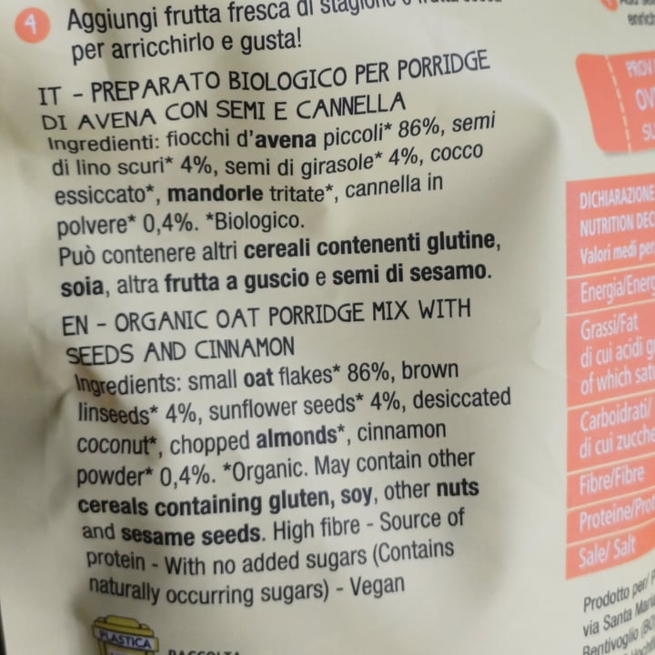 photo of Vivibio Porridge Mix shared by @kate71 on  09 Sep 2025 - review