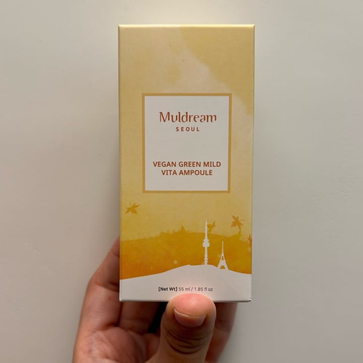 photo of Muldream seoul Vegan Green Mild Vita Ampoule shared by @moosewong on  17 Jul 2025 - review