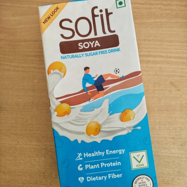 photo of Sofit Soya Milk Sugar Free shared by @vegananimallove on  28 Mar 2024 - review