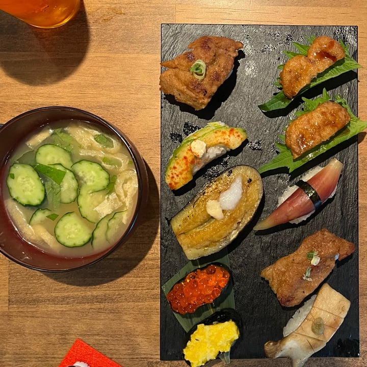 photo of Vegan Sushi Tokyo Vegan Sushi selection shared by @chiaraverte on  05 Sep 2024 - review