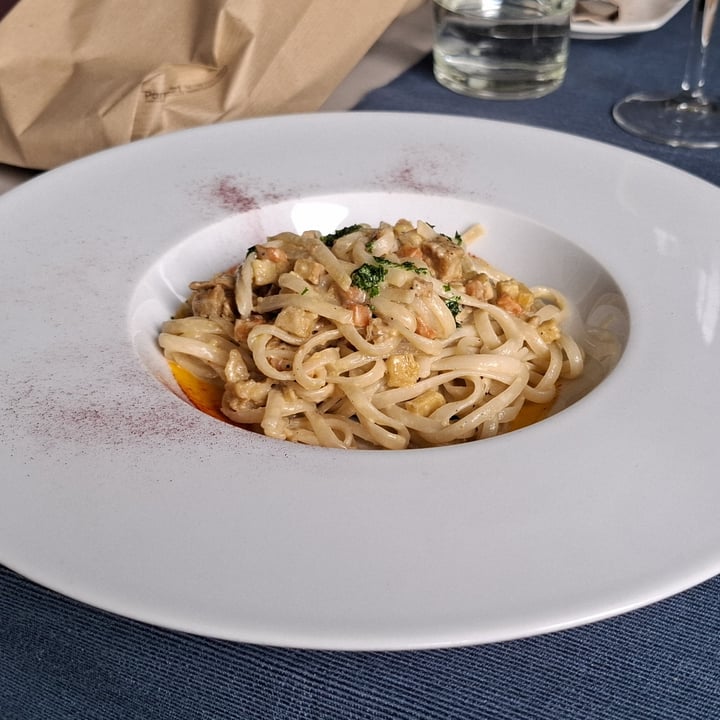 photo of Apriti Sesamo linguine alla carbonara vegana shared by @markmv75 on  13 Apr 2025 - review