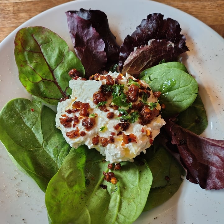 photo of Sora Lella Vegan Roman Restaurant Burrata With Nduja shared by @jabmouth on  31 Jul 2025 - review