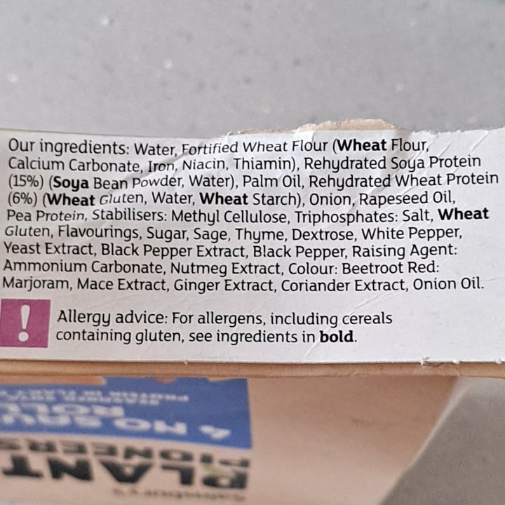 photo of Plant Pioneers 4 Vegan No Sausage Rolls shared by @outgrowing8carnism on  04 Sep 2025 - review