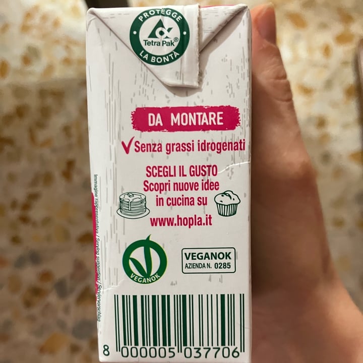 photo of Hoplà Idee di soia da montare 100% vegetale shared by @anto- on  13 Jan 2025 - review