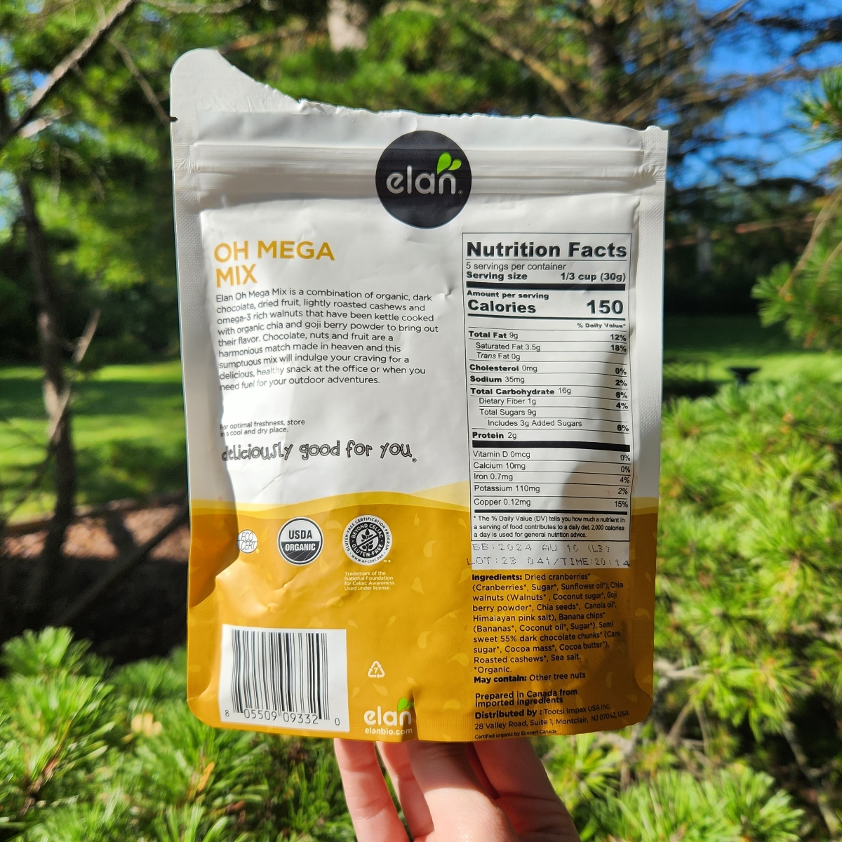 Oh Mega Mix from Elan - Vegan Product Reviews & Ratings | abillion