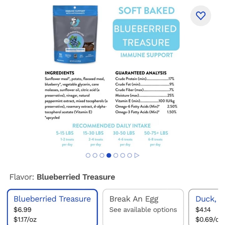photo of Shameless pets Blueberried Treasure shared by @teddyapple on  14 Apr 2024 - review