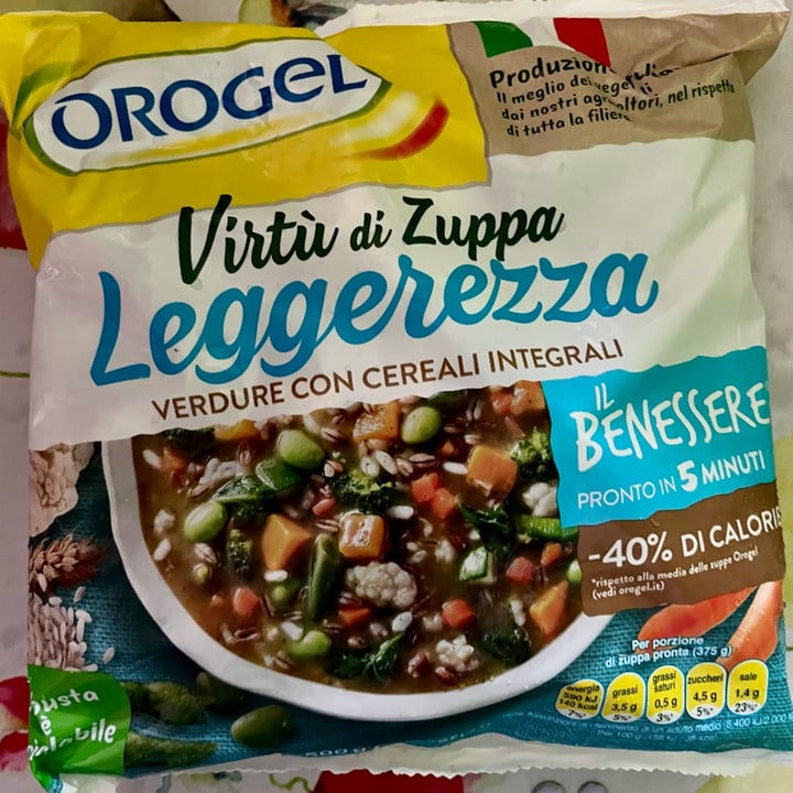 photo of Orogel Virtù Di Zuppa - Leggerezza shared by @aleblackdevil on  03 May 2024 - review