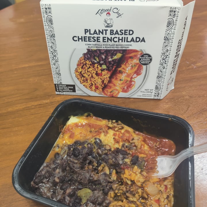 photo of Tattooed Chef Plant Based Cheese Enchilada shared by @cinemaspinach on  20 Sep 2023 - review