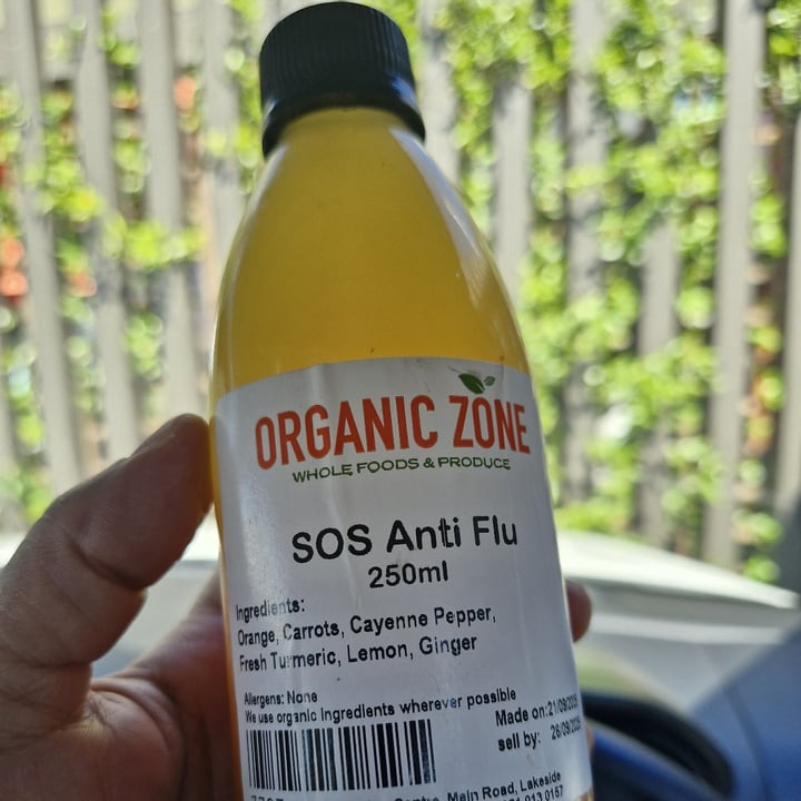 photo of Organic Zone SOS Anti-Flu Juice shared by @carmz on  01 Oct 2025 - review