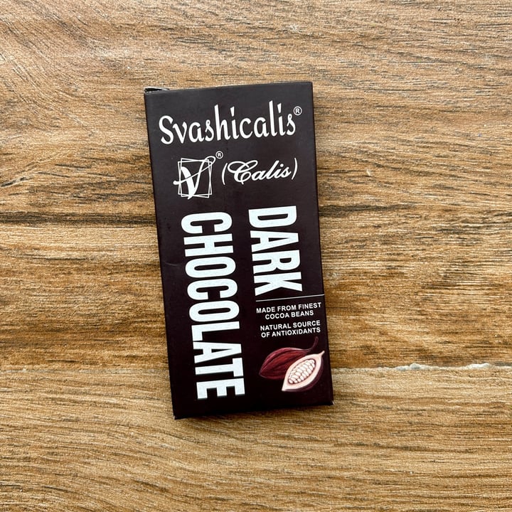 photo of Svashicalis Dark Chocolate shared by @veganniran on  10 Apr 2024 - review