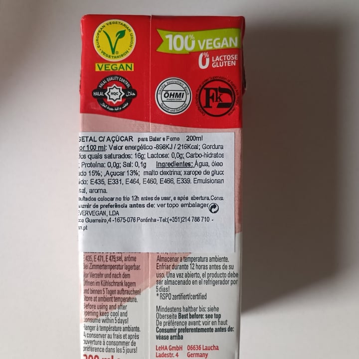 photo of Schagflix Vegetable Cream  shared by @natalia231080 on  04 Mar 2025 - review