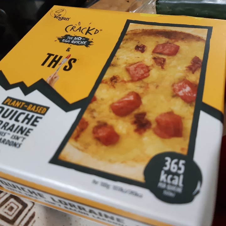 photo of Crackd Crackd Quiche Lorraine with This isn't bacon lardons shared by @welovenature on  03 Jan 2024 - review