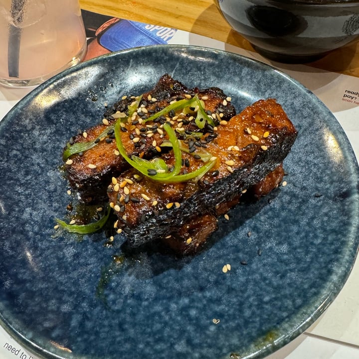 photo of Wagamama Sticky Vegan ‘Ribs’ shared by @eatyourgreens on  05 Mar 2024 - review