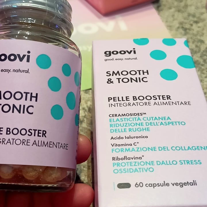 photo of Goovi Smooth & Tonic Pelle Booster integratore alimentare shared by @marinasacco on  27 Sep 2023 - review