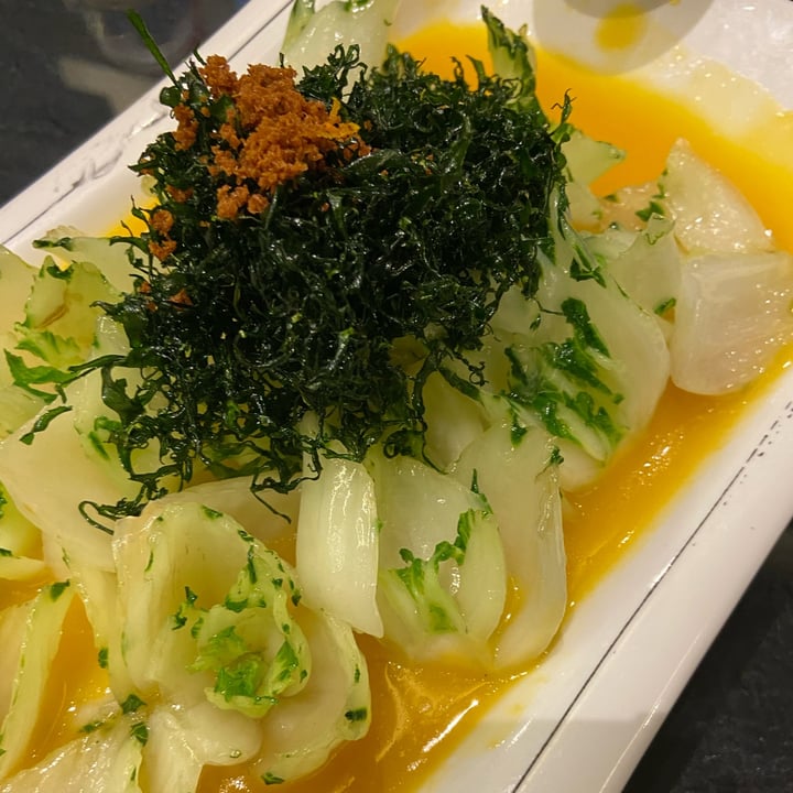 photo of LVC Vege Restaurant 创意林镇藩料理坊 Chinese milk cabbage with pumpkin sauce shared by @fxk on  05 Apr 2024 - review