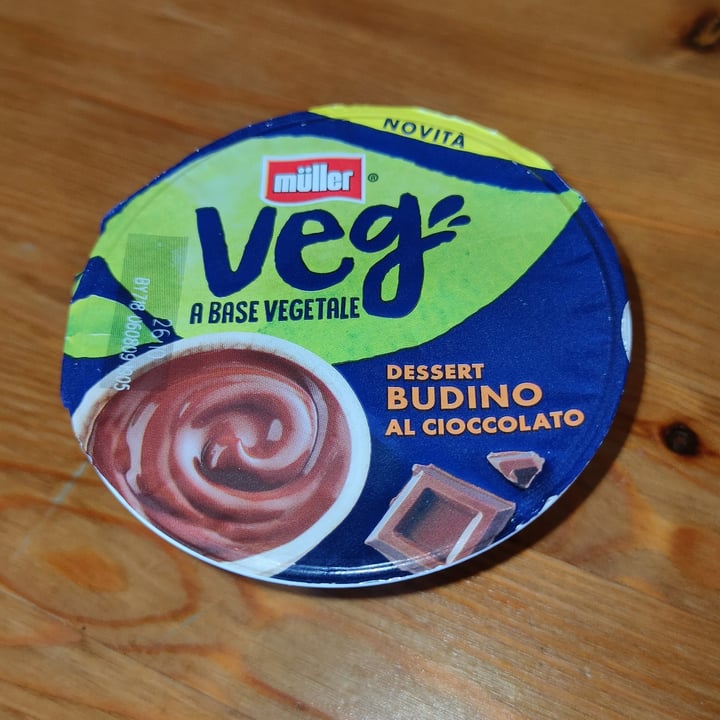photo of Müller veg budino al cioccolato veg shared by @deboracaravelli on  05 Oct 2023 - review