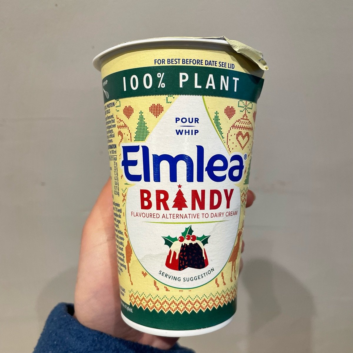 Elmlea Brandy Flavoured Alternative To Dairy Cream Reviews abillion