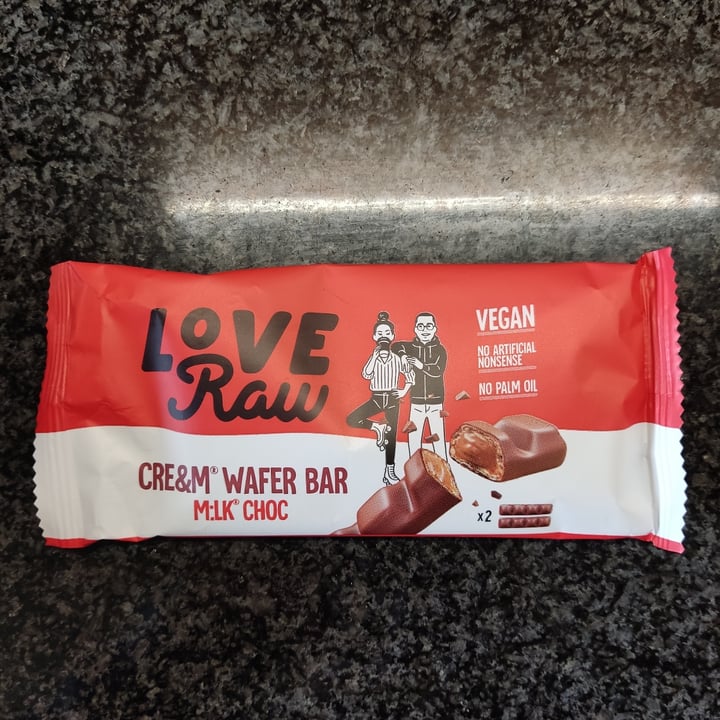photo of LoveRaw Cre&m Filled Wafer Bars shared by @flavia93 on  29 Nov 2023 - review