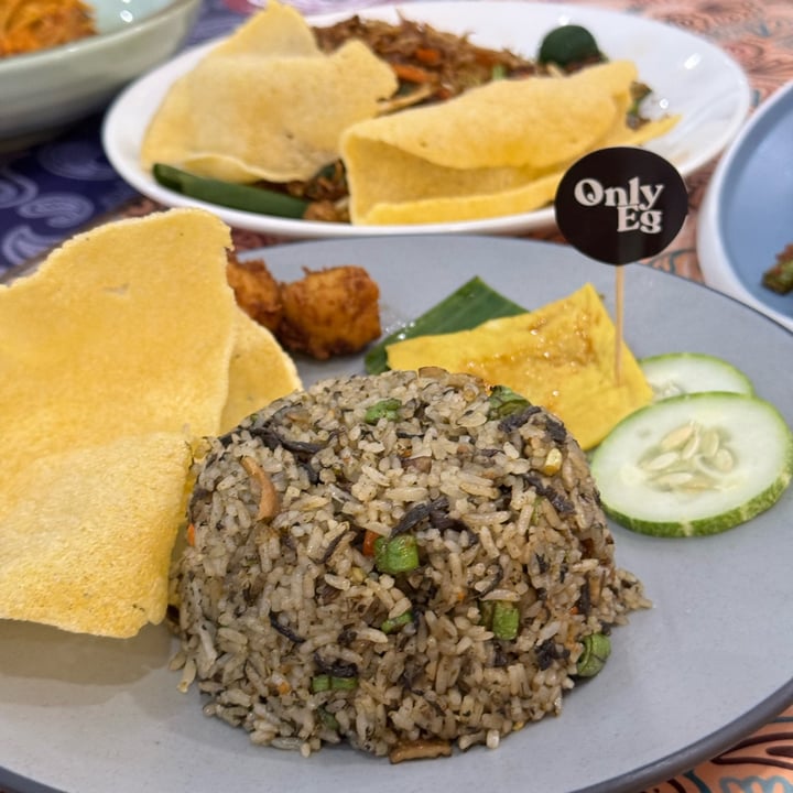 photo of Warung Ijo olive fried rice shared by @veggiexplorer on  09 Feb 2024 - review