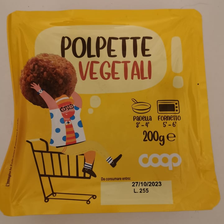 photo of Coop polpette Vegetali shared by @aili59 on  08 Oct 2023 - review