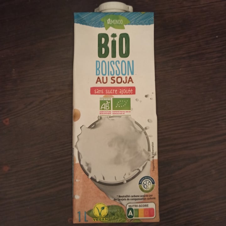 photo of Vemondo bio soya milk shared by @neushoorn on  11 May 2024 - review