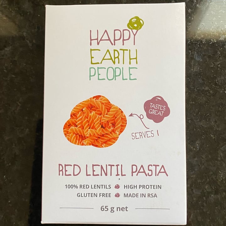 photo of Happy Earth People Red Lentil Fusilli shared by @saveg on  18 Sep 2025 - review