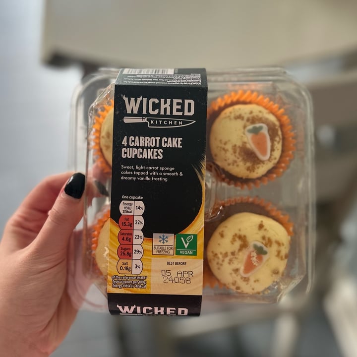 photo of Wicked Carrot Cake Cupcakes shared by @esmehart on  06 Apr 2024 - review