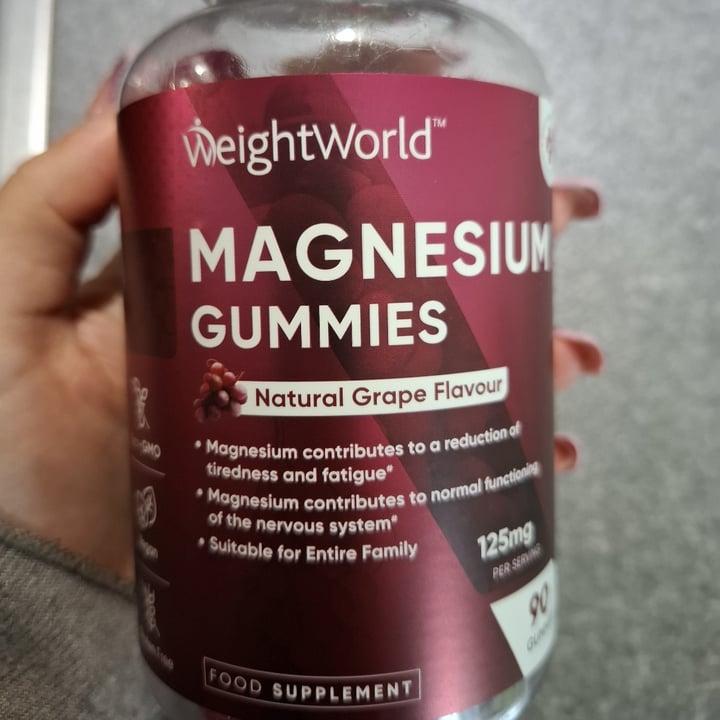 photo of WeightWorld magnesium gummies shared by @giusii on  05 Jun 2025 - review