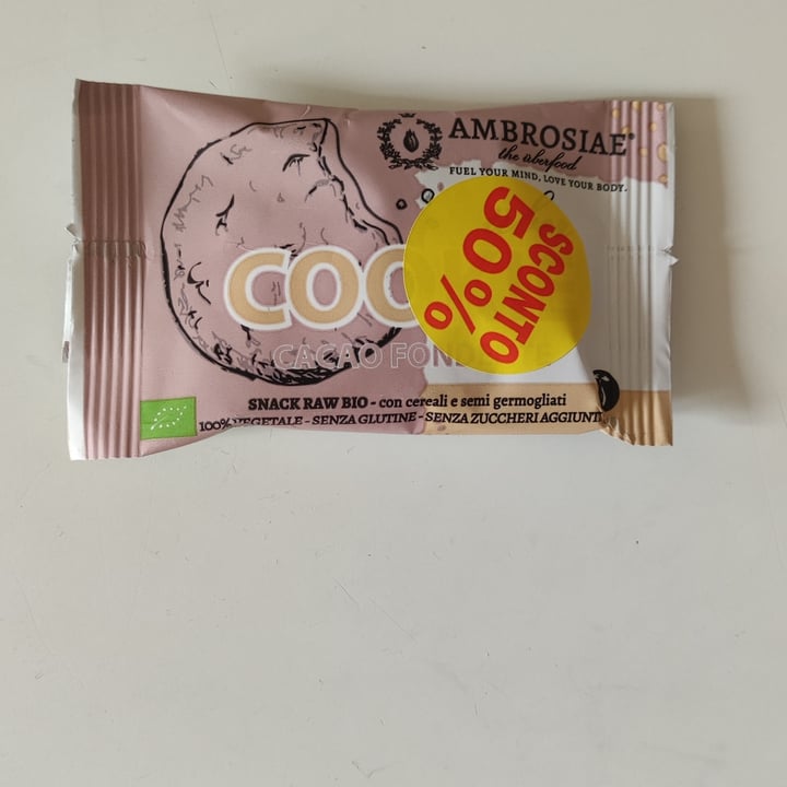 photo of Ambrosiae Cookie cacao fondente shared by @viveregreenn on  04 May 2024 - review
