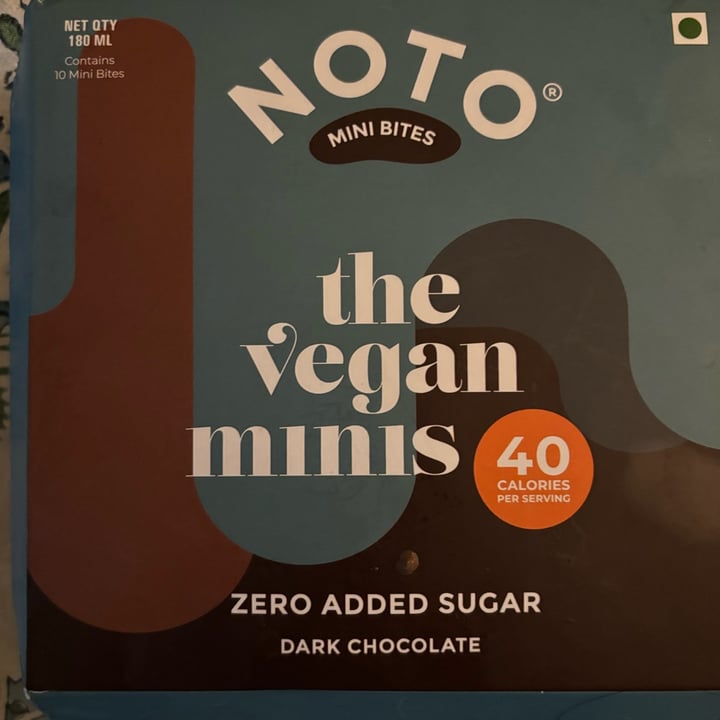 photo of NOTO - Healthy Ice Cream the vegan minis shared by @abhi133r on  07 Dec 2023 - review