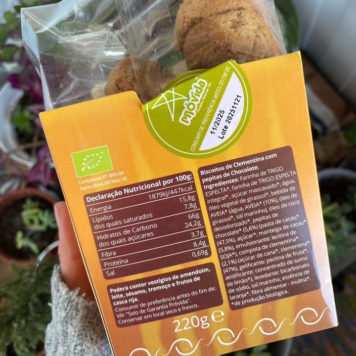 photo of Provida - Produtos Naturais biscoitos clementina com pepitas choco shared by @bcalouly on  14 Apr 2025 - review