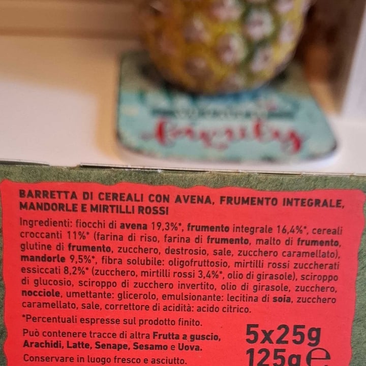 photo of Gran Cereale Barrette mirtilli rossi, avena e mandorle shared by @darkessa on  07 Oct 2025 - review