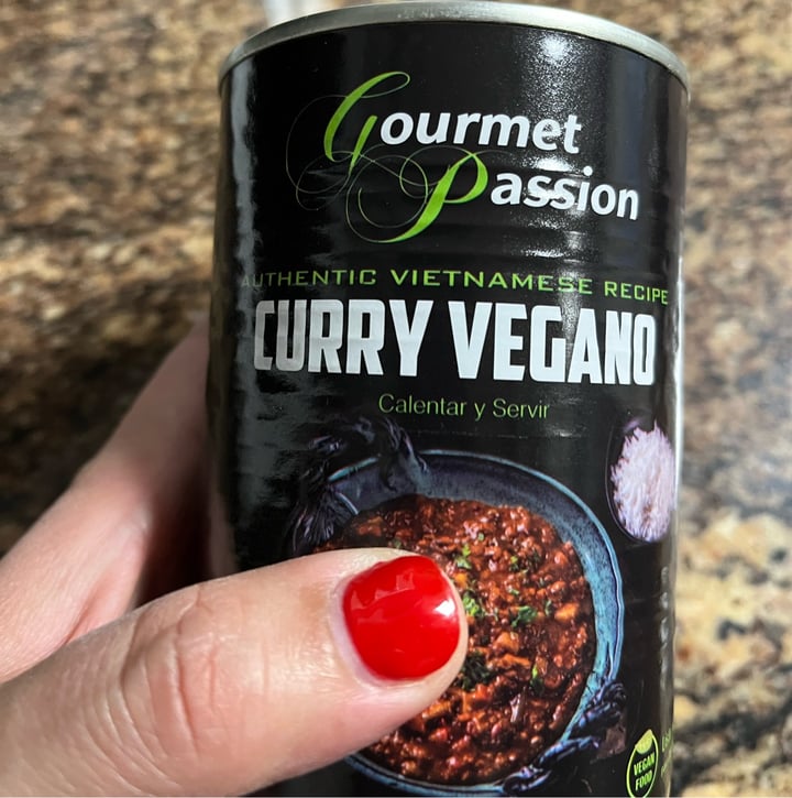 photo of Gourmet Passion Curry vegano shared by @telena on  18 May 2024 - review