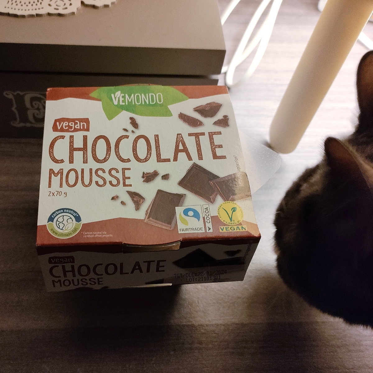 vegan chocolate mousse from Vemondo - Vegan Product Reviews & Ratings ...