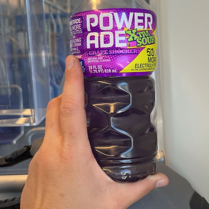 photo of Powerade grape shocker shared by @oshmorethstorm on  30 Jul 2025 - review