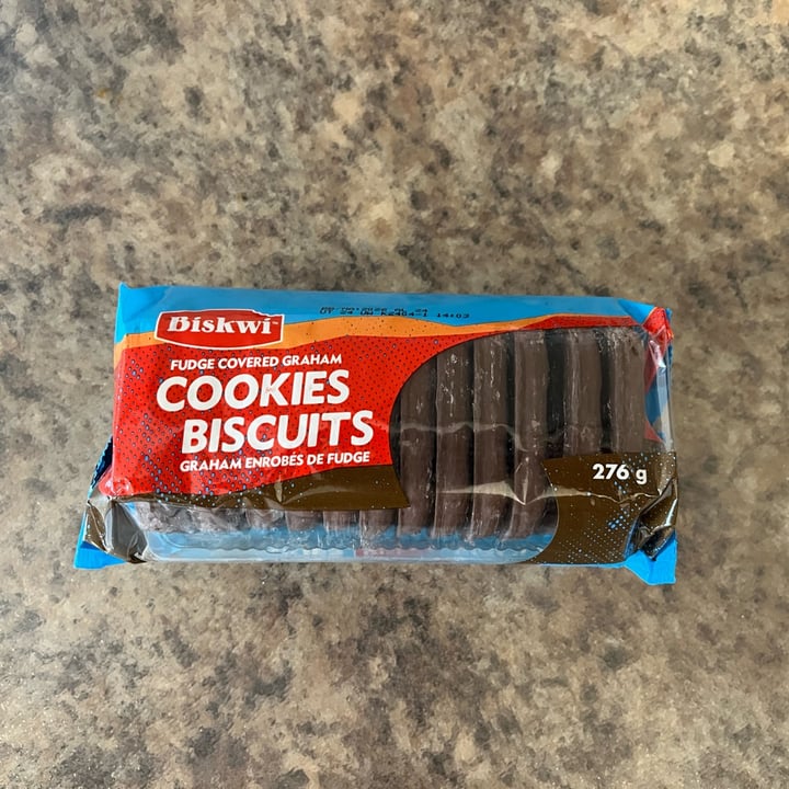 photo of Biskwi Fudge covered graham cookies biscuits shared by @louisg on  27 Sep 2025 - review
