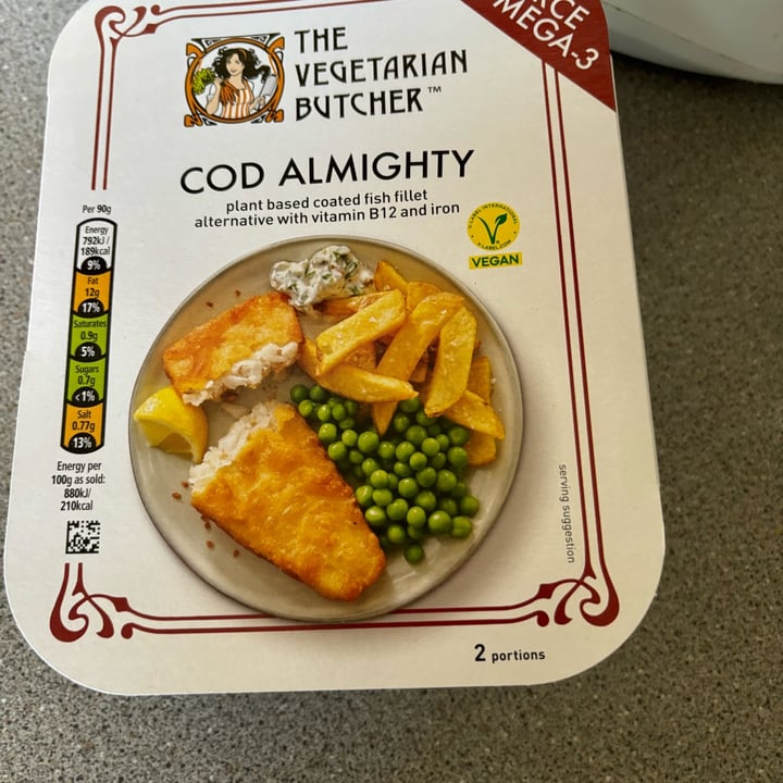 photo of The Vegetarian Butcher Cod Almighty shared by @cieffe18 on  15 Jul 2024 - review