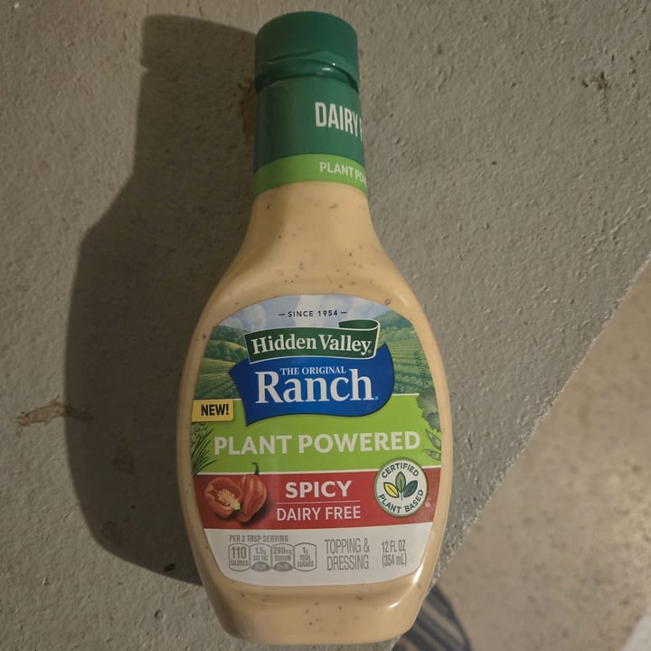 photo of Hidden Valley plant powered spicy ranch shared by @teknevra on  17 Jun 2024 - review