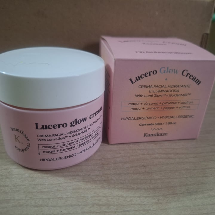 photo of Kamikaze Cosmetica lucero Glow Cream shared by @vaninadls on  05 May 2025 - review