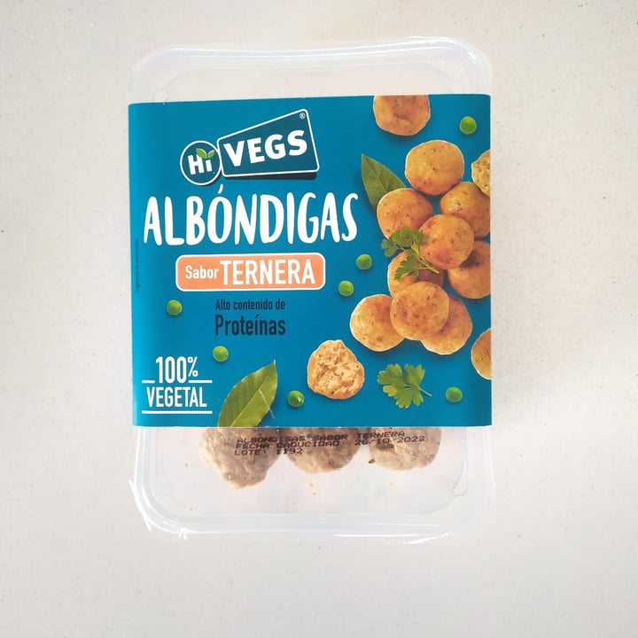 photo of Hi vegs Albóndigas sabor ternera shared by @alicia41 on  30 Oct 2023 - review